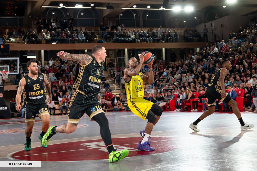 Basketball Euroleague - AS Monaco v Fenerbahce
