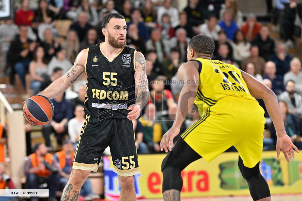 Basketball Euroleague - AS Monaco v Fenerbahce