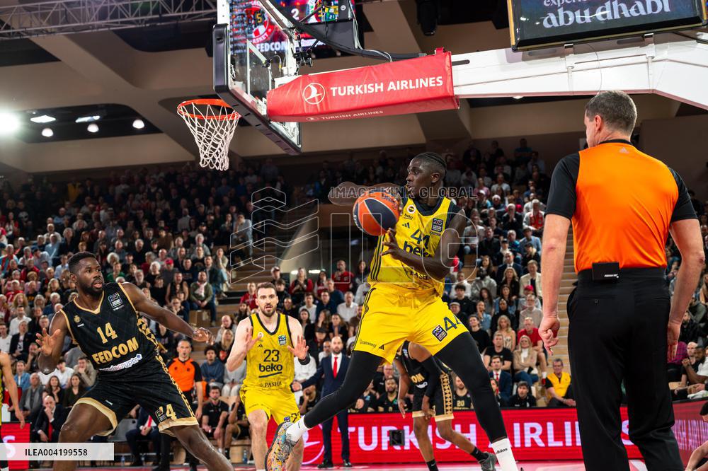 Basketball Euroleague - AS Monaco v Fenerbahce
