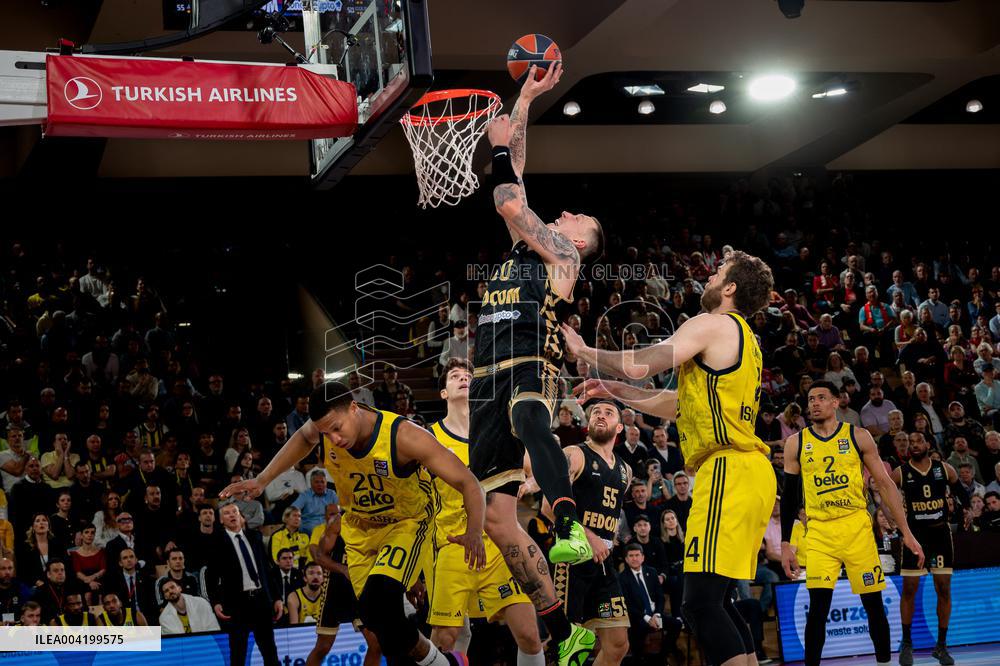 Basketball Euroleague - AS Monaco v Fenerbahce