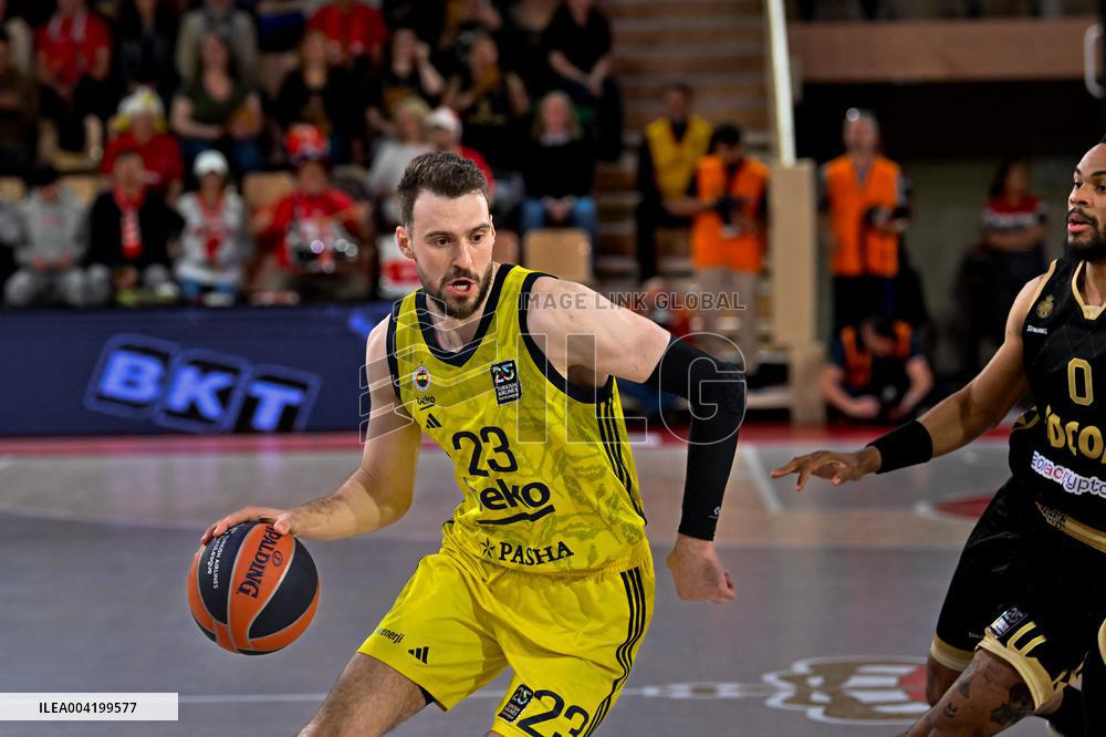 Basketball Euroleague - AS Monaco v Fenerbahce