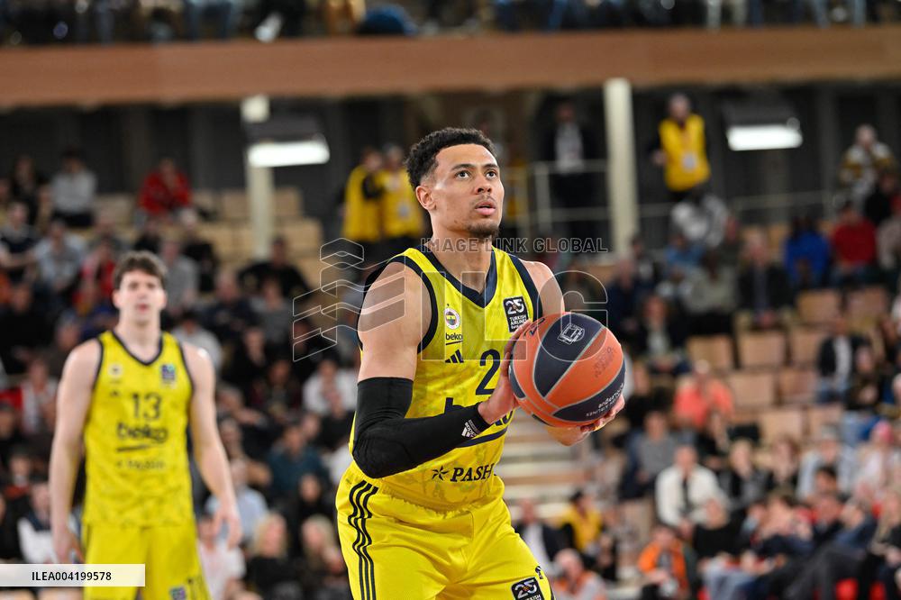 Basketball Euroleague - AS Monaco v Fenerbahce