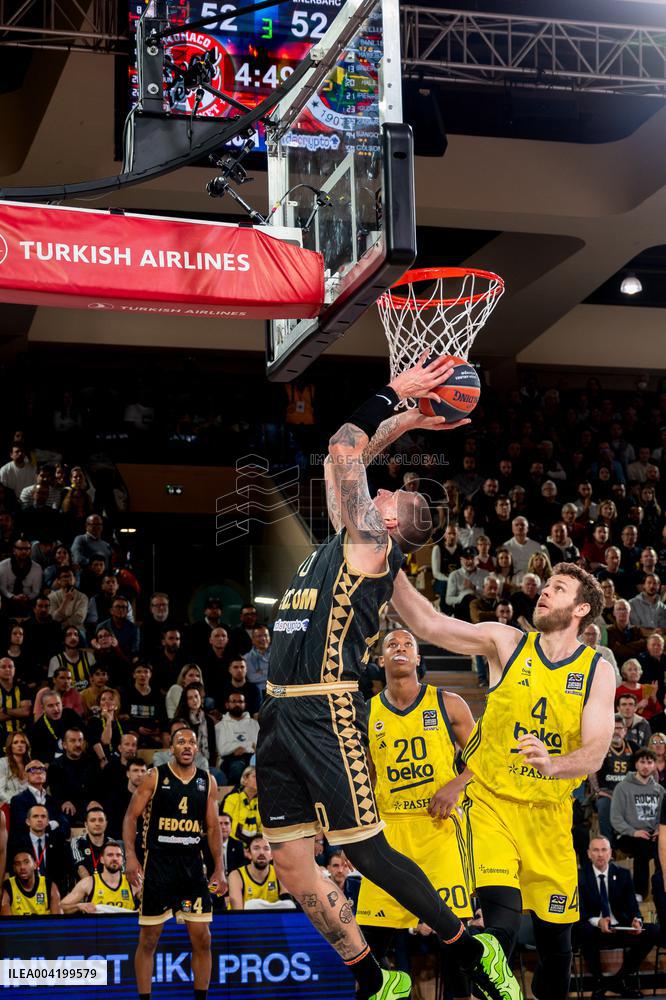 Basketball Euroleague - AS Monaco v Fenerbahce