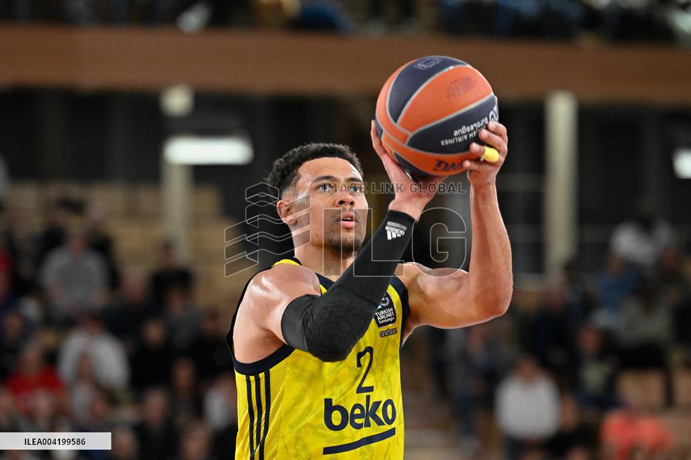 Basketball Euroleague - AS Monaco v Fenerbahce