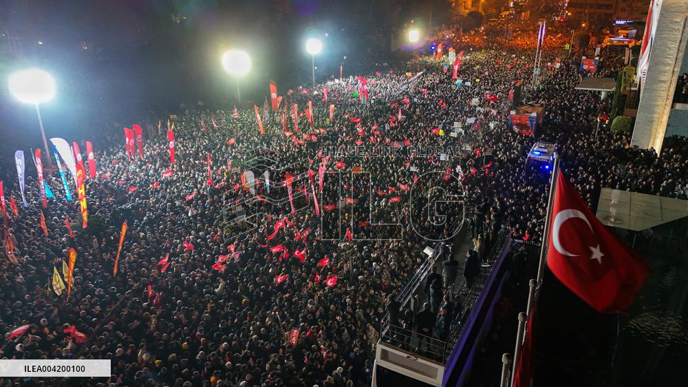 Thousands Rally Against Istanbul Mayor s Detention - Istanbul