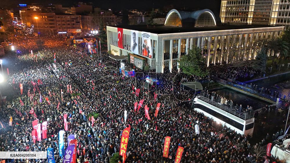 Thousands Rally Against Istanbul Mayor s Detention - Istanbul