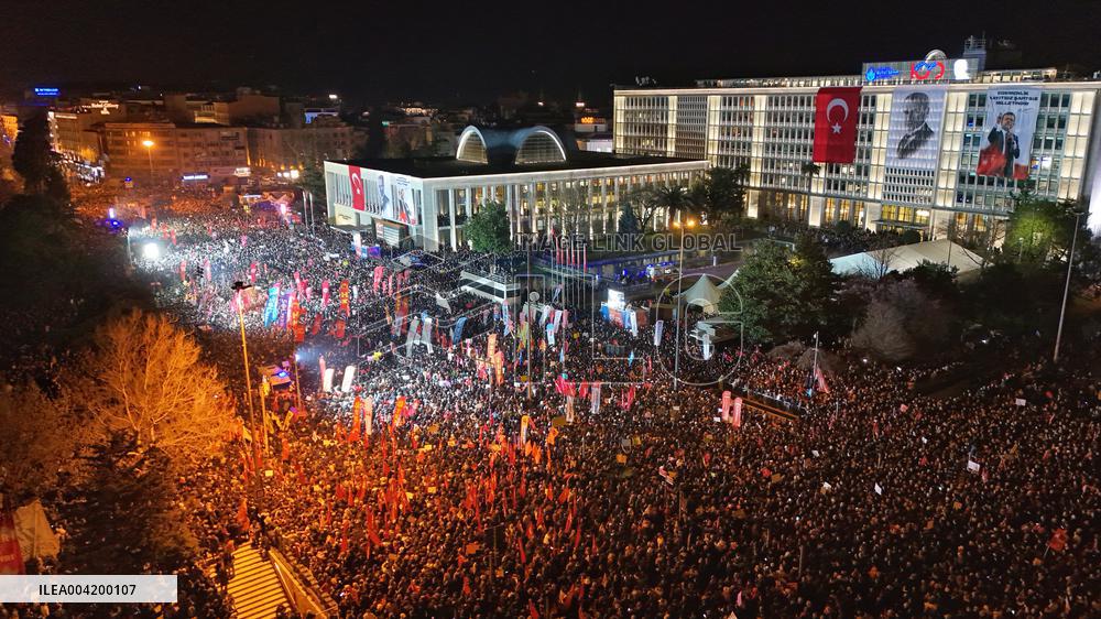 Thousands Rally Against Istanbul Mayor s Detention - Istanbul