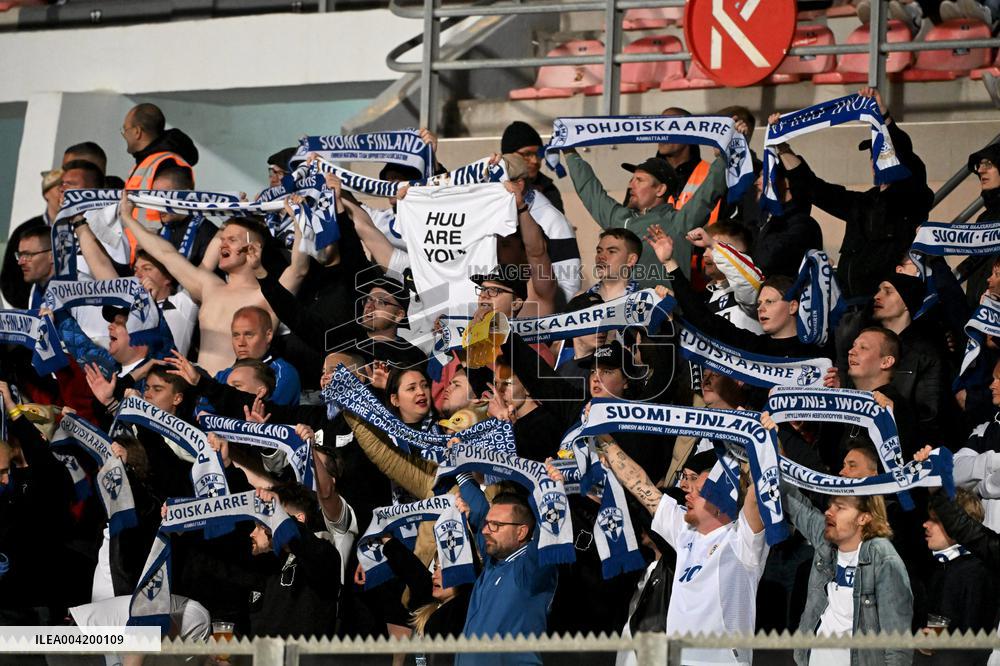 World Cup 2026 European qualifier Group G football match Finland vs Malta