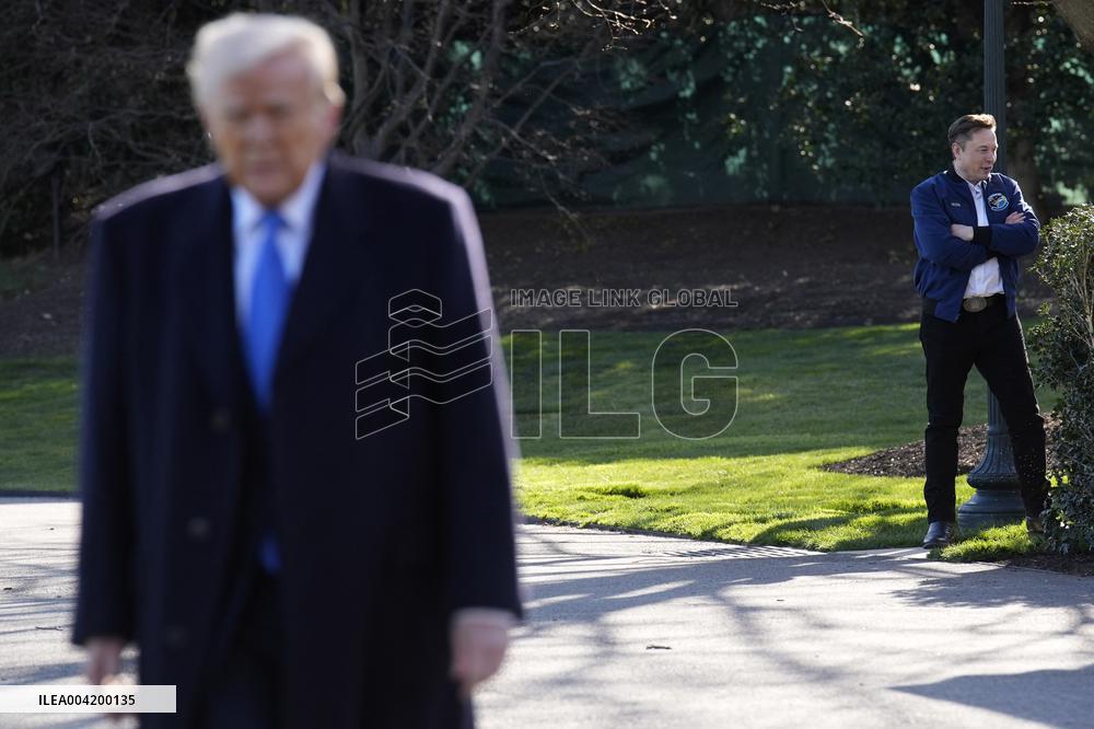 Donald Trump departs to Bedminster - Washington
