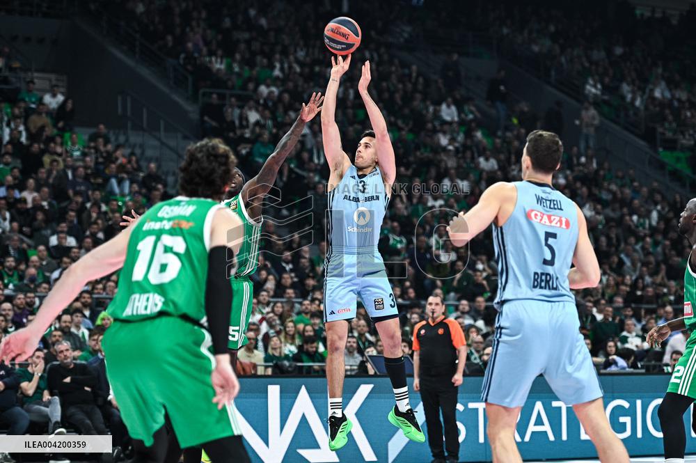 BASKET - Euroleague - Panathinaikos AKTOR Athens vs Alba Berlin