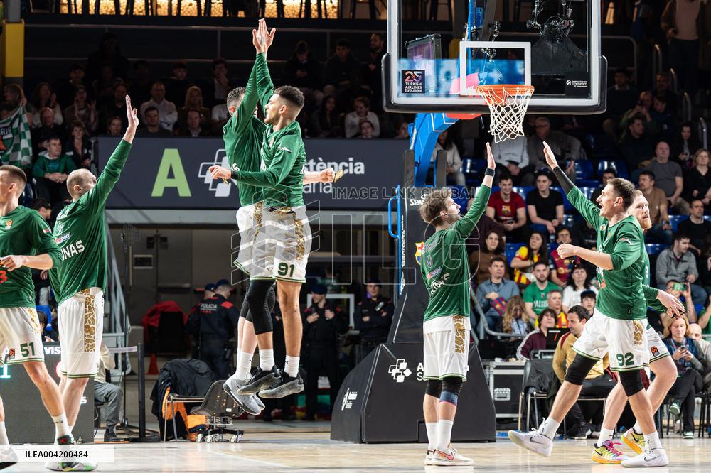 BASKET - Euroleague - Barcelona vs Zalgiris Kaunas