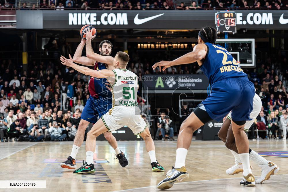 BASKET - Euroleague - Barcelona vs Zalgiris Kaunas