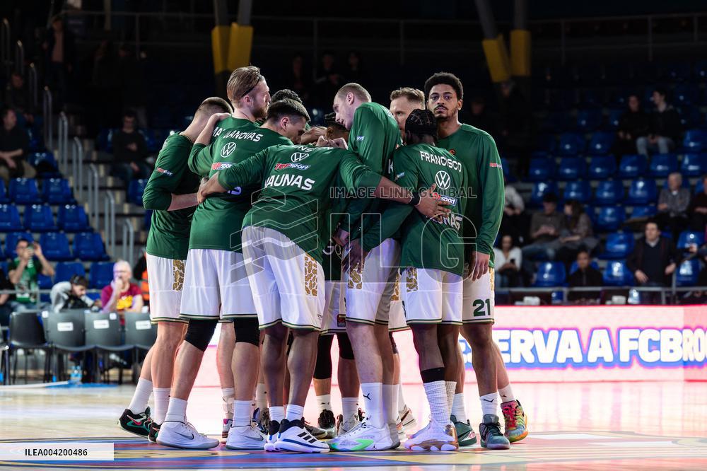 BASKET - Euroleague - Barcelona vs Zalgiris Kaunas