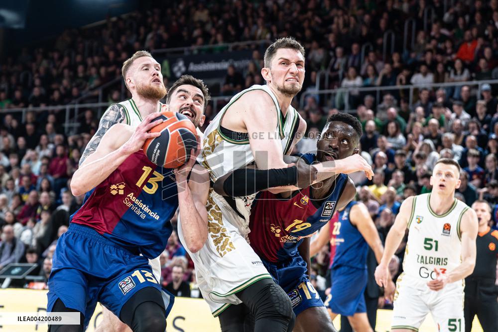 BASKET - Euroleague - Barcelona vs Zalgiris Kaunas