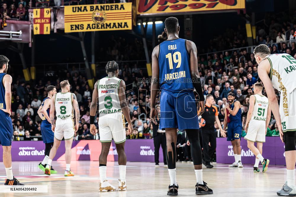 BASKET - Euroleague - Barcelona vs Zalgiris Kaunas