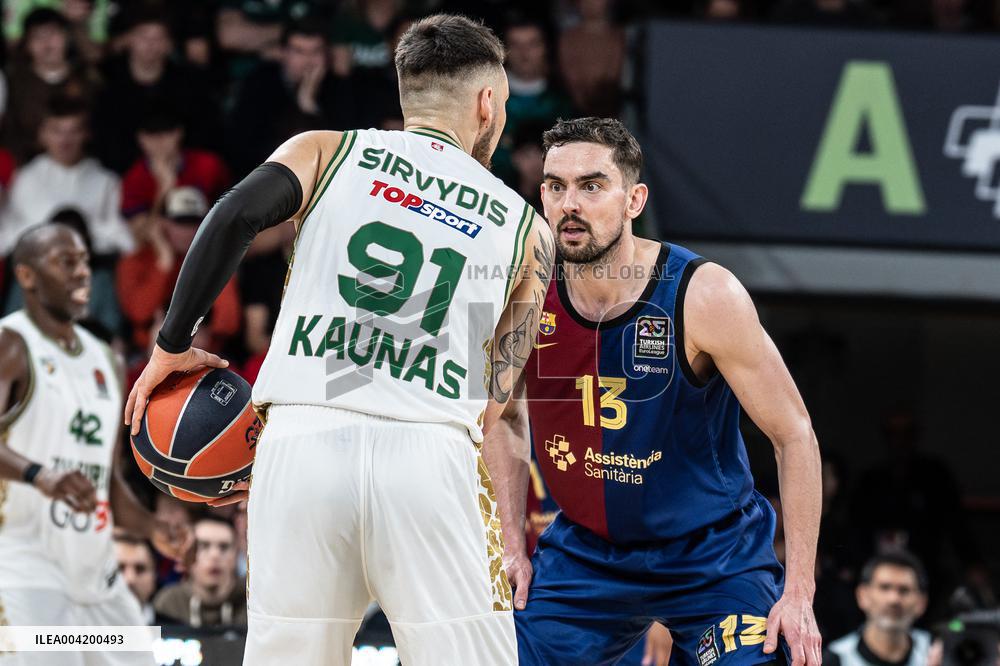 BASKET - Euroleague - Barcelona vs Zalgiris Kaunas