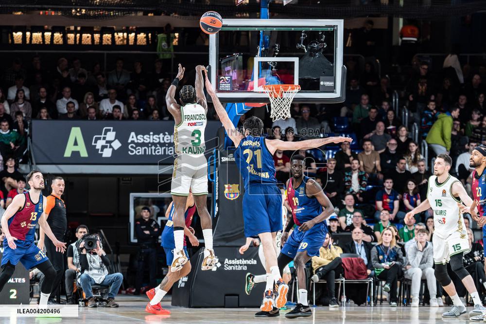 BASKET - Euroleague - Barcelona vs Zalgiris Kaunas