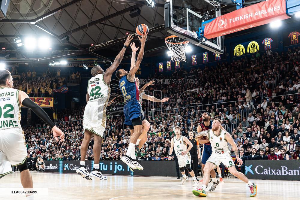 BASKET - Euroleague - Barcelona vs Zalgiris Kaunas