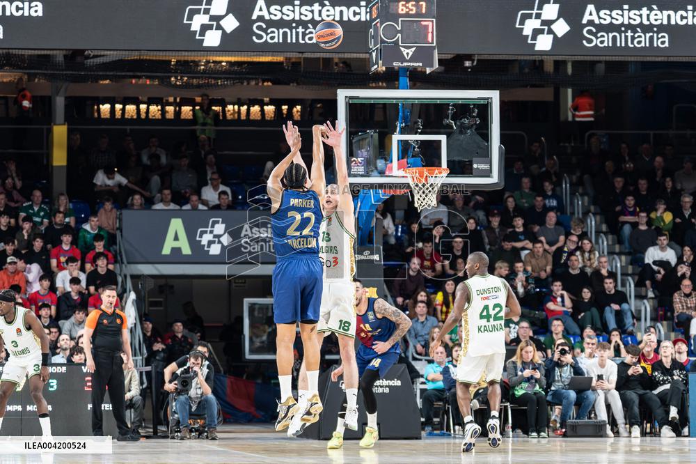 BASKET - Euroleague - Barcelona vs Zalgiris Kaunas