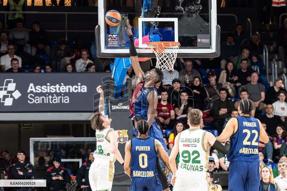 BASKET - Euroleague - Barcelona vs Zalgiris Kaunas