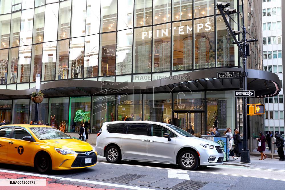Printemps store - Grand Opening - New York