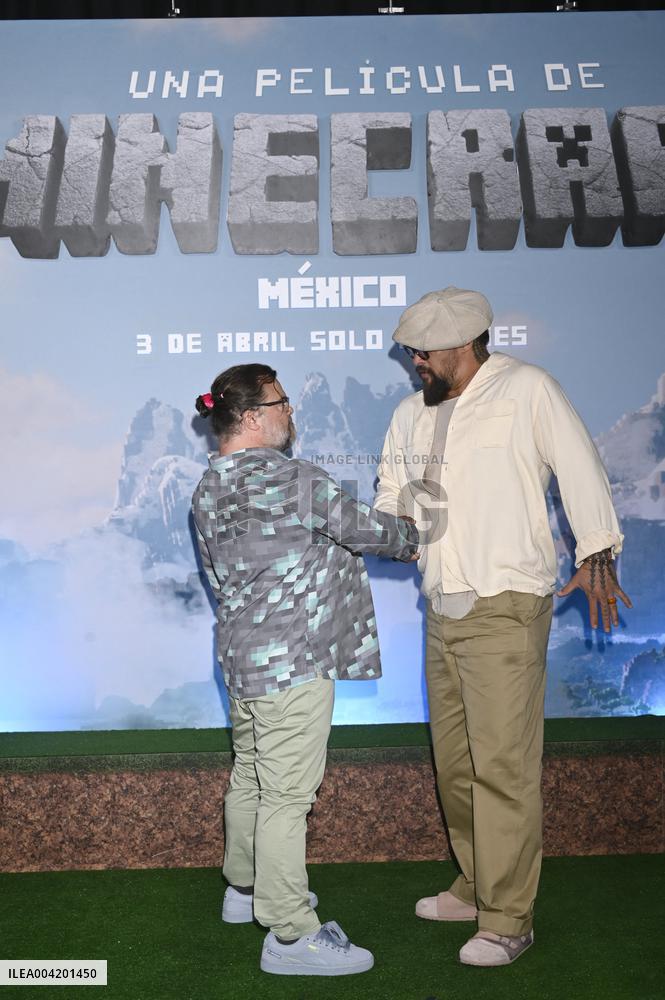Mexico City Minecraft Film Photocall