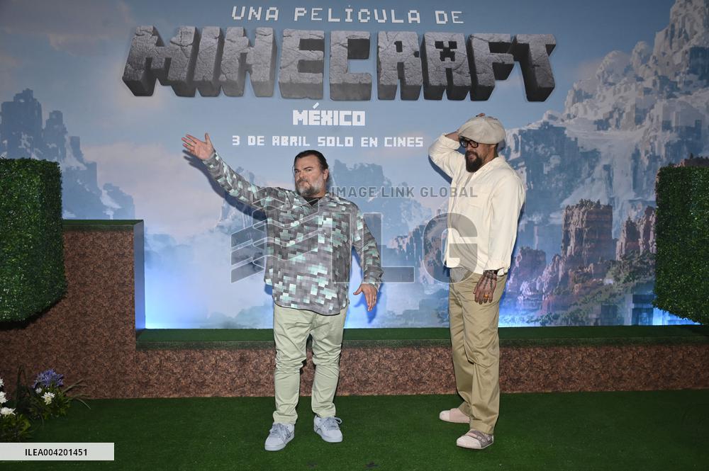 Mexico City Minecraft Film Photocall