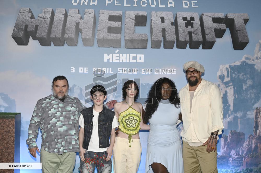 Mexico City Minecraft Film Photocall