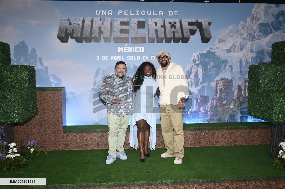 Mexico City Minecraft Film Photocall