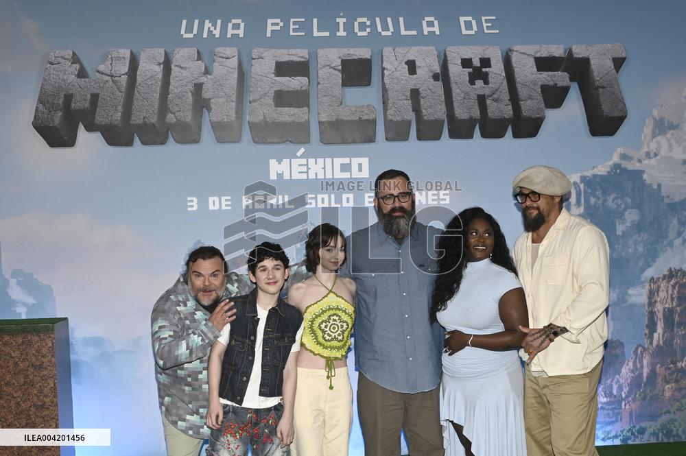 Mexico City Minecraft Film Photocall