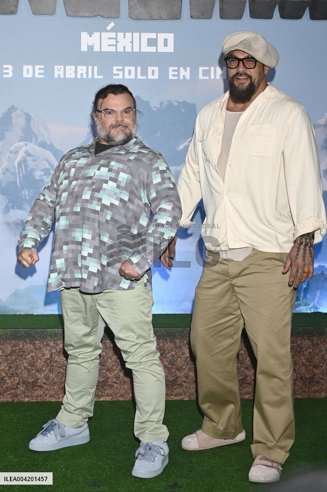 Mexico City Minecraft Film Photocall