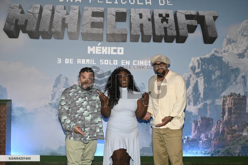 Mexico City Minecraft Film Photocall