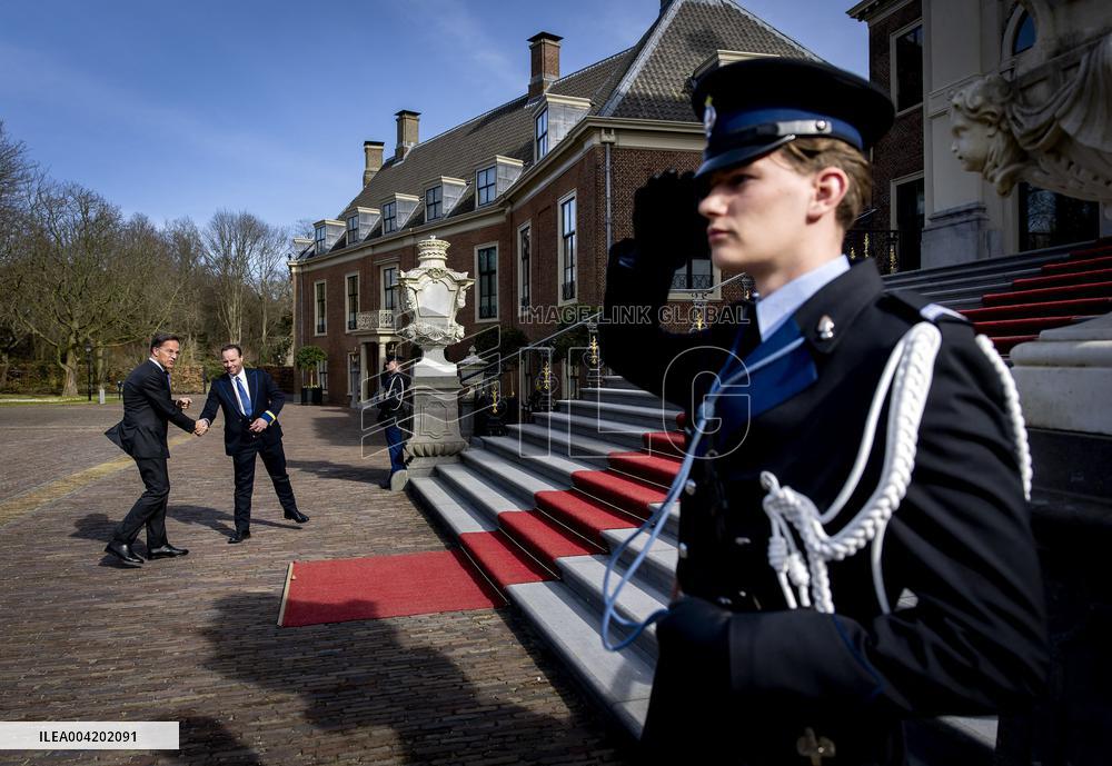 King receives NATO Secretary General Mark Rutte - The Hague