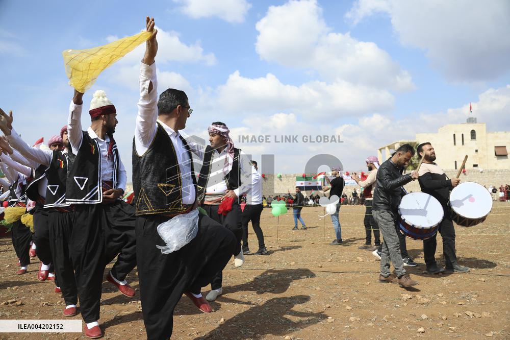 Syrian Kurds Celebrate Nowruz - Aleppo