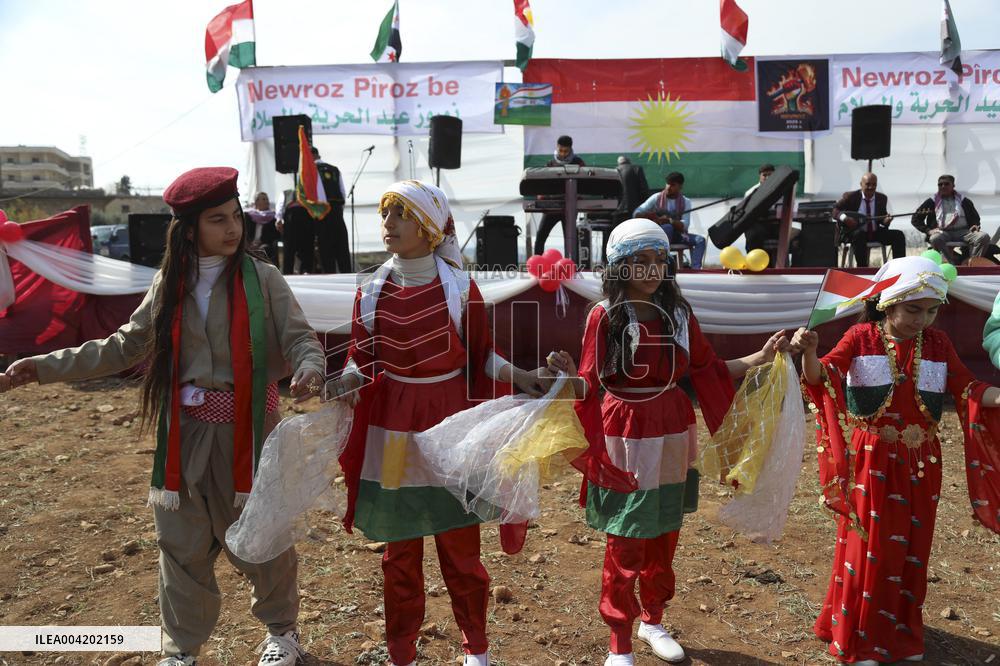 Syrian Kurds Celebrate Nowruz - Aleppo