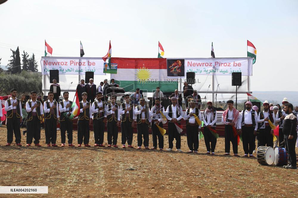 Syrian Kurds Celebrate Nowruz - Aleppo