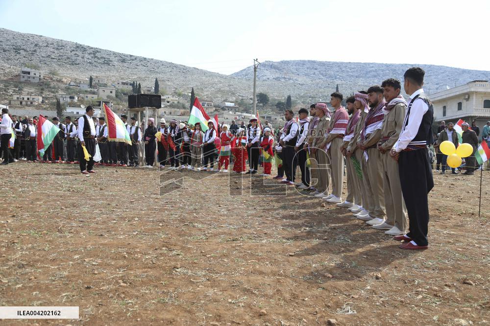 Syrian Kurds Celebrate Nowruz - Aleppo