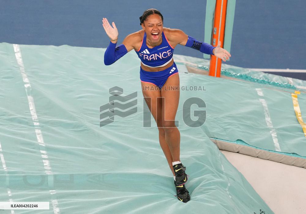 Marie-Julie Bonnin Of France Won Gold At World Athletics Indoor Championships In Nanjing