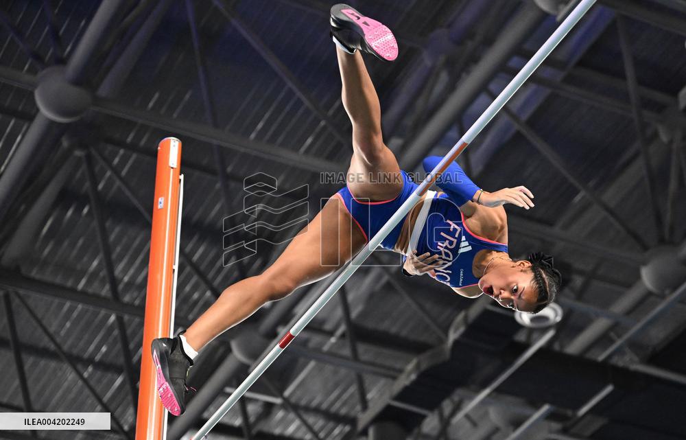 Marie-Julie Bonnin Of France Won Gold At World Athletics Indoor Championships In Nanjing