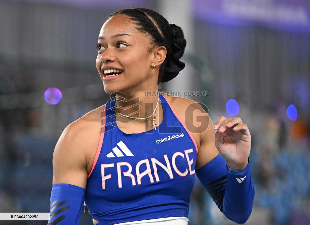 Marie-Julie Bonnin Of France Won Gold At World Athletics Indoor Championships In Nanjing