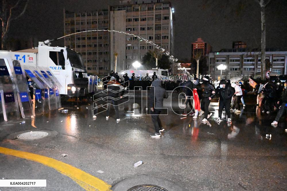 Protest Against the Arrest of Istanbul Mayor Imamoglu in Ankara