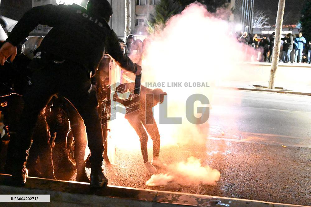 Protest Against the Arrest of Istanbul Mayor Imamoglu in Ankara