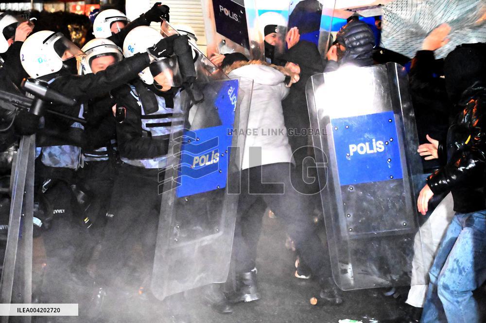 Protest Against the Arrest of Istanbul Mayor Imamoglu in Ankara