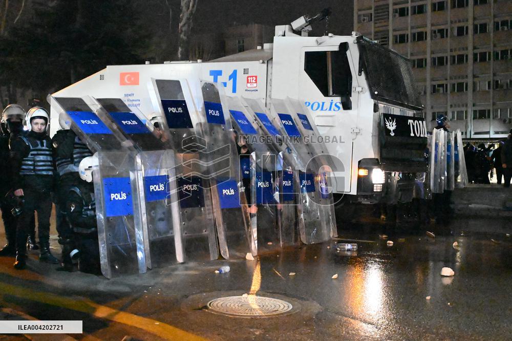 Protest Against the Arrest of Istanbul Mayor Imamoglu in Ankara