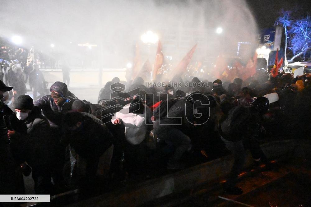 Protest Against the Arrest of Istanbul Mayor Imamoglu in Ankara