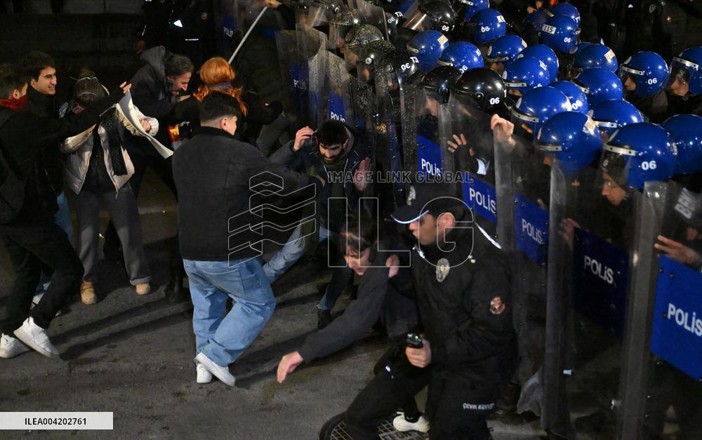 Protest Against the Arrest of Istanbul Mayor Imamoglu in Ankara
