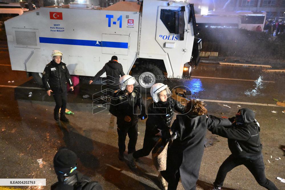 Protest Against the Arrest of Istanbul Mayor Imamoglu in Ankara