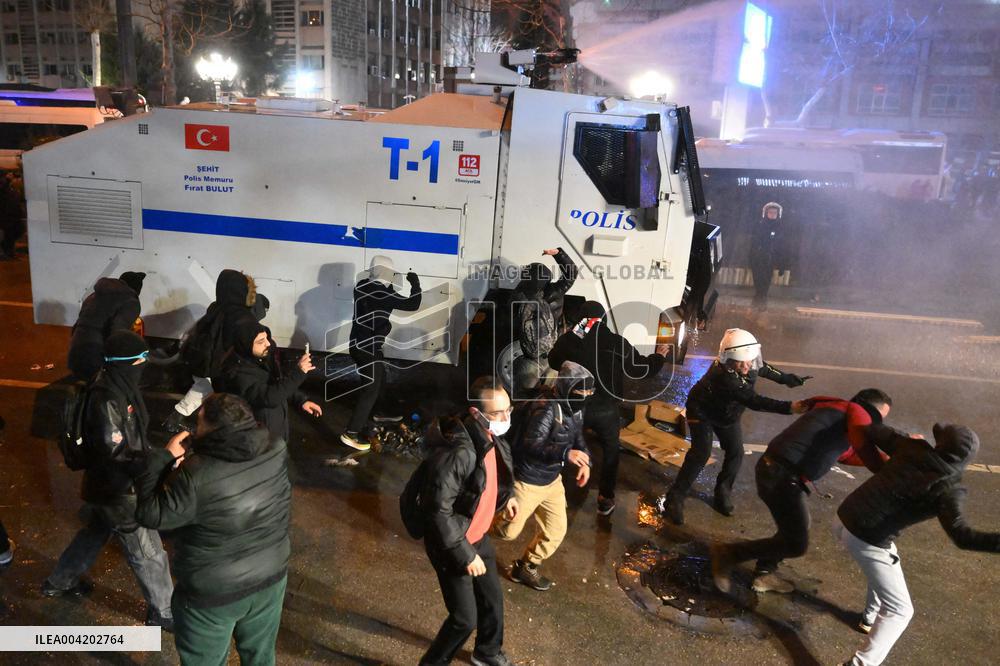 Protest Against the Arrest of Istanbul Mayor Imamoglu in Ankara