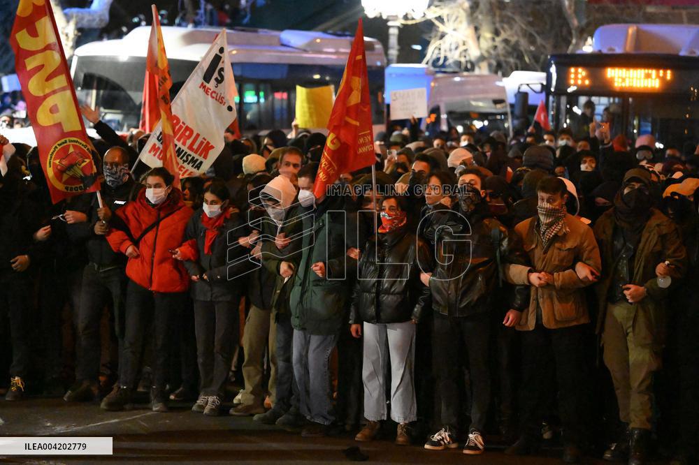 Protest Against the Arrest of Istanbul Mayor Imamoglu in Ankara