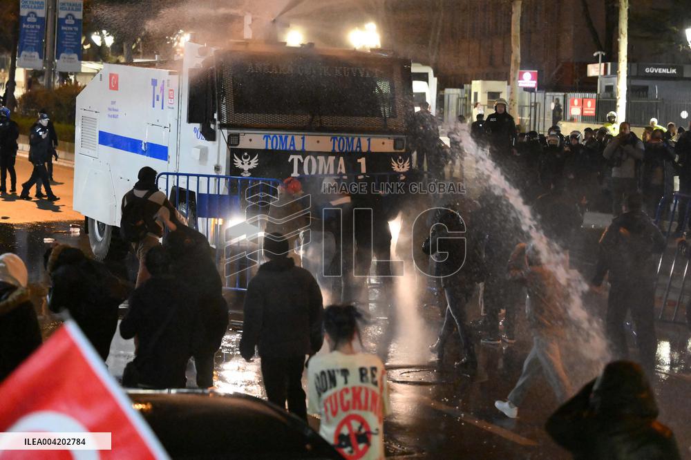 Protest Against the Arrest of Istanbul Mayor Imamoglu in Ankara